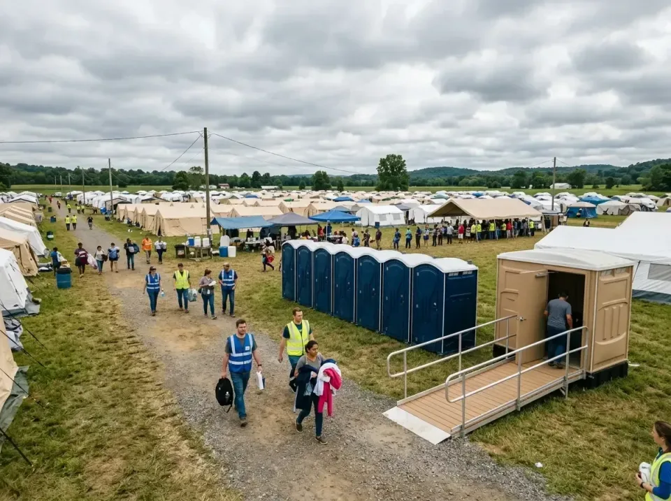 disaster-relief-camp-restrooms-010 — frequently asked questions, Dumpster & Portable Bathrooms Rental in Porter, IN